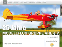 Tablet Screenshot of mfg-ahe.de
